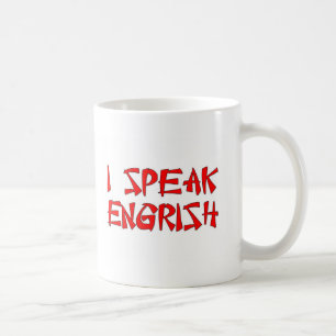Caneca De Café Eu falo Engrish