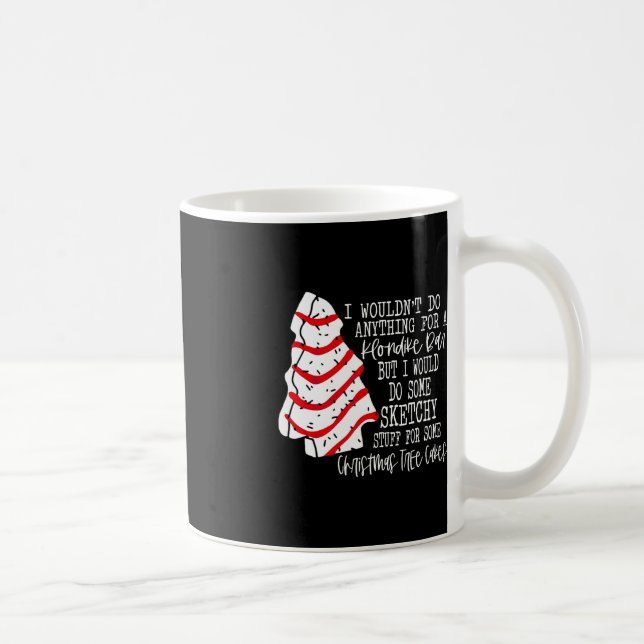 Caneca De Café Eu faria algumas coisas esquemáticas para uma árvo (Direita)