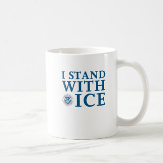 Caneca De Café Eu fico com ICE