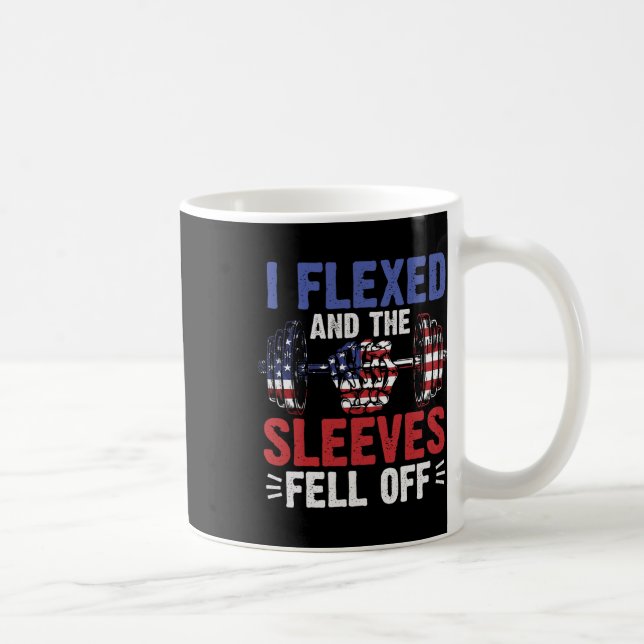 Caneca De Café Eu Flertei E As Capas Caiu Do Funny Mens Fitne (Direita)