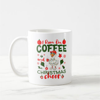 Caneca De Café Eu Funciono Com Café E Alegria De Natal Pato Engra