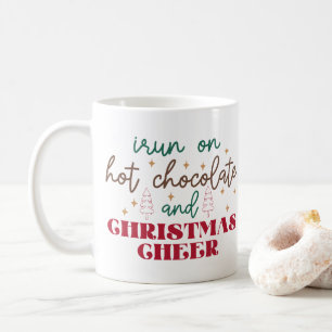 Caneca De Café Eu Funciono Com Chocolate Quente - Natal