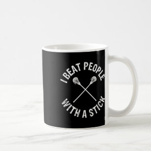 Caneca De Café Eu Ganhei Pessoas Com Um Lacrosse Engraçado