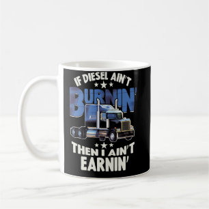 Caneca De Café Eu Ganhei Um Caminhoneiro Diesel Grande Semirreboq