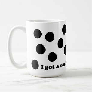 Caneca De Café Eu Ganhei uma Pedra