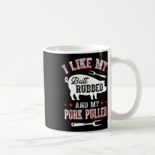 Caneca De Café Eu Gosto De Bumbum Esfregado & Meu Porco Puxou