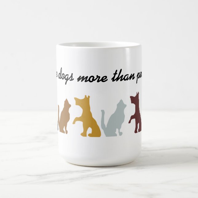 Caneca De Café Eu gosto de cãozinho (Centro)