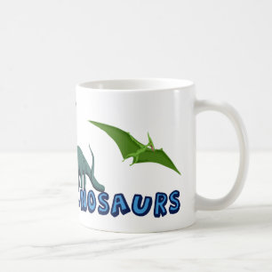 Caneca De Café Eu Gosto De Dinossauros