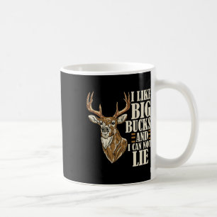 Caneca De Café Eu Gosto De Grandes Bucks E Não Posso Mentir Buck