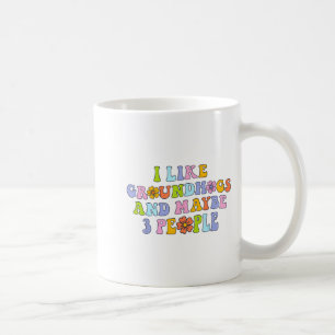 Caneca De Café Eu Gosto de Marmotas E Talvez 3 Pessoas Engraçadas