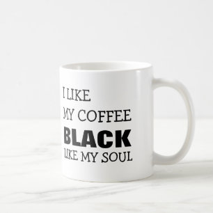 CANECA DE CAFÉ EU GOSTO DE MEU PRETO DO CAFÉ COMO MINHA ALMA