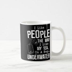 Caneca De Café Eu gosto de pessoas da maneira que eu gosto do meu