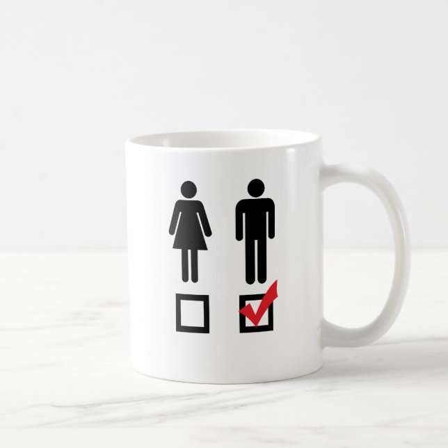 CANECA DE CAFÉ EU GOSTO DE RAPAZES (Direita)