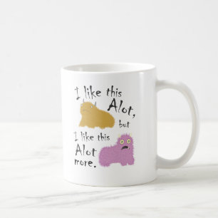 Caneca De Café Eu gosto deste muito, mas eu gosto deste muito