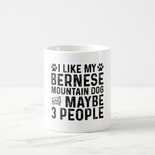 Caneca De Café Eu Gosto Do Meu Cachorro De Montanha Bernês E De T