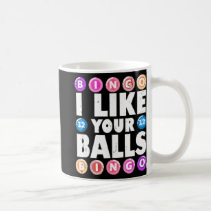 Caneca De Café Eu Gosto do Seu Bingo de Bolas Jogo de Azar Dia da