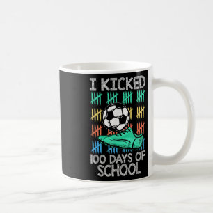 Caneca De Café Eu Joguei 100 Dias De Esportes De Jogador De Futeb