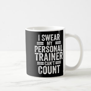 Caneca De Café Eu Juro Que Meu Treinador Não Sabe Contar Humor Tr