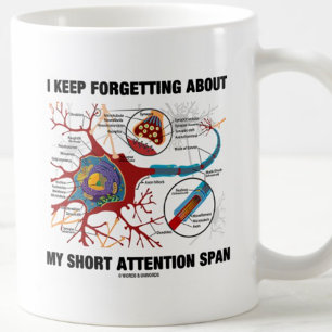 Caneca De Café Eu mantenho-me esquecer sobre minha capacidade de