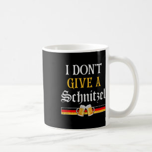 Caneca De Café Eu Não Dou Uma Cerveja Alemã Schnitzel Engraçada _