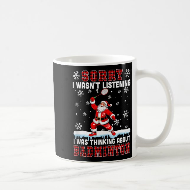 Caneca De Café Eu Não Estava Ouvindo Piada Engraçada Pensando Em  (Direita)