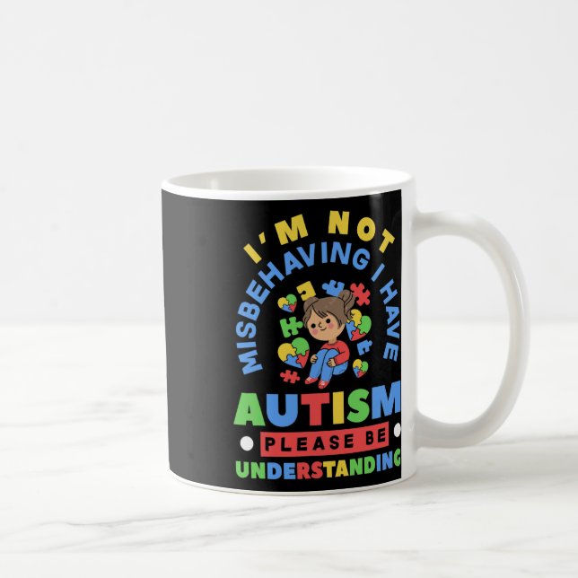 Caneca De Café Eu não estou me comportando mal, eu tenho consciên (Direita)