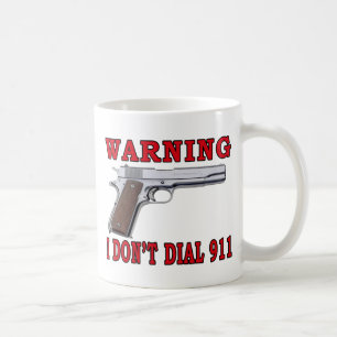 Caneca De Café Eu não faço disco 911