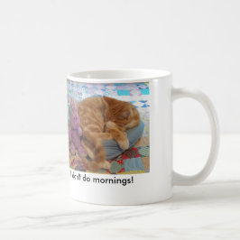 Caneca De Café Eu não faço manhãs