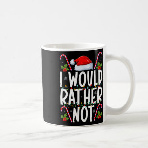 Caneca De Café Eu não faço roupas de Natal iguais que eu faria