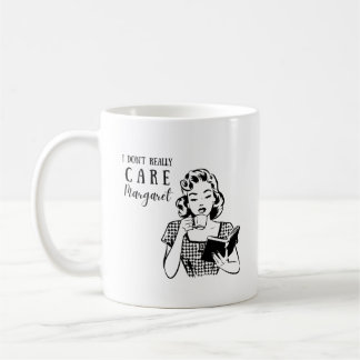 Caneca De Café Eu não me importo com Margaret JD Vance citar cane