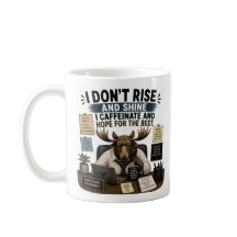 Eu Não Me Levanto e Brilho, Eu Me Cafeino
