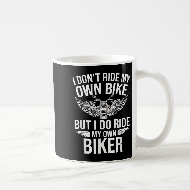 Caneca De Café Eu Não Passo Na Minha Própria Bicicleta Mas Eu Pas (Direita)