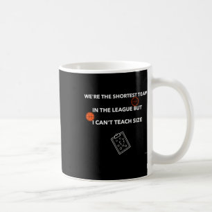 Caneca De Café Eu não posso ensinar tamanho - citação de basquete
