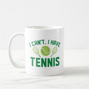 Caneca De Café Eu não posso ter Tênis