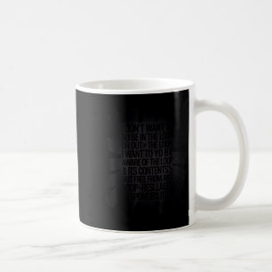 Caneca De Café Eu não quero estar no loop ou fora do loop