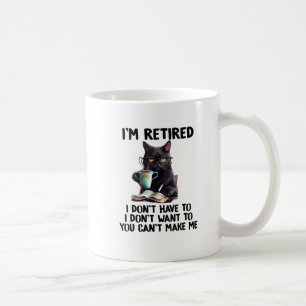Caneca De Café Eu não quero que você não me faça me fazer me apos