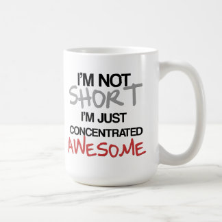 Caneca De Café Eu não sou curto, mim sou apenas impressionante
