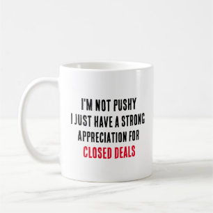Caneca De Café Eu não sou insistente; eu só tenho uma forte aprec
