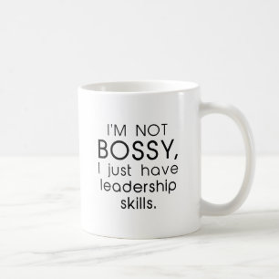 Caneca De Café Eu não sou o Bossy