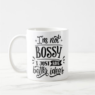 Caneca De Café Eu não sou o Bossy
