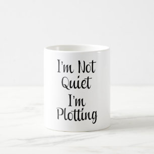 Caneca De Café Eu não sou quieto, mim estou traçando