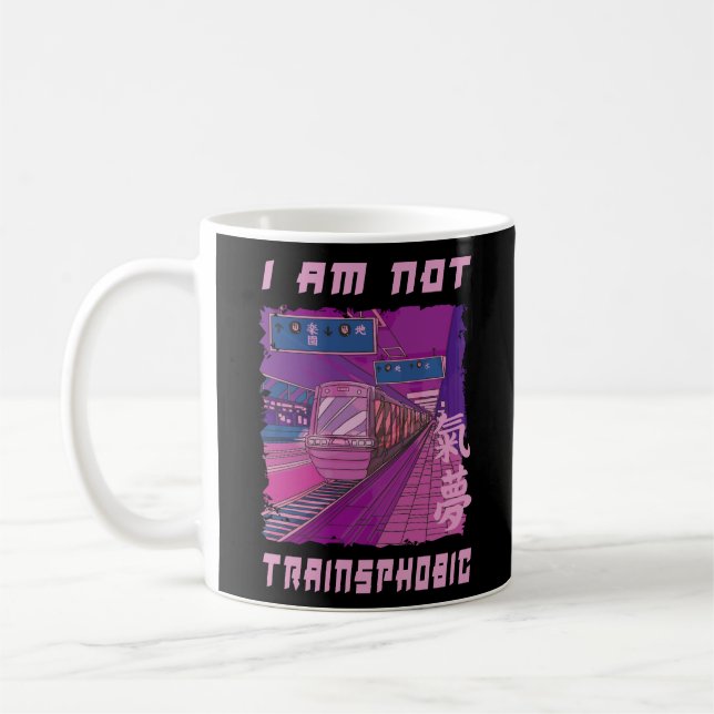 CANECA DE CAFÉ EU NÃO SOU TRAINSFÓBICO (Esquerda)