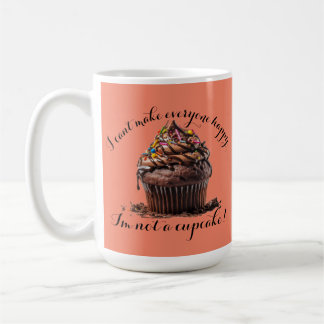Caneca De Café Eu não sou um Cupcake de café