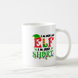 Caneca De Café Eu Não Sou Um Elf Apenas Homens De Natal Engraçado