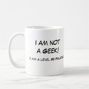 Caneca De Café Eu não sou um geek!