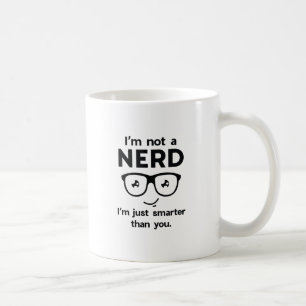 Caneca De Café Eu não sou um Nerd