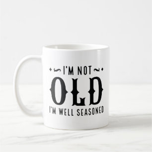 Caneca De Café Eu não sou velho, estou bem sentado