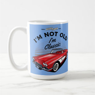 Caneca De Café Eu não sou velho, sou clássico! Corvette 1961