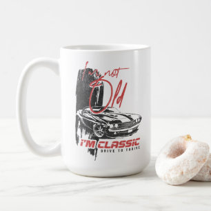 Caneca De Café Eu não sou velho, sou clássico de carro engraçado