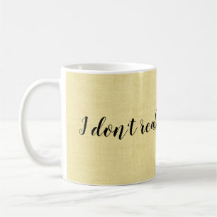 Caneca De Café Eu Não Trabalho Aqui Engraçado